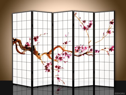 Pembatas Ruangan Japanese Sakura